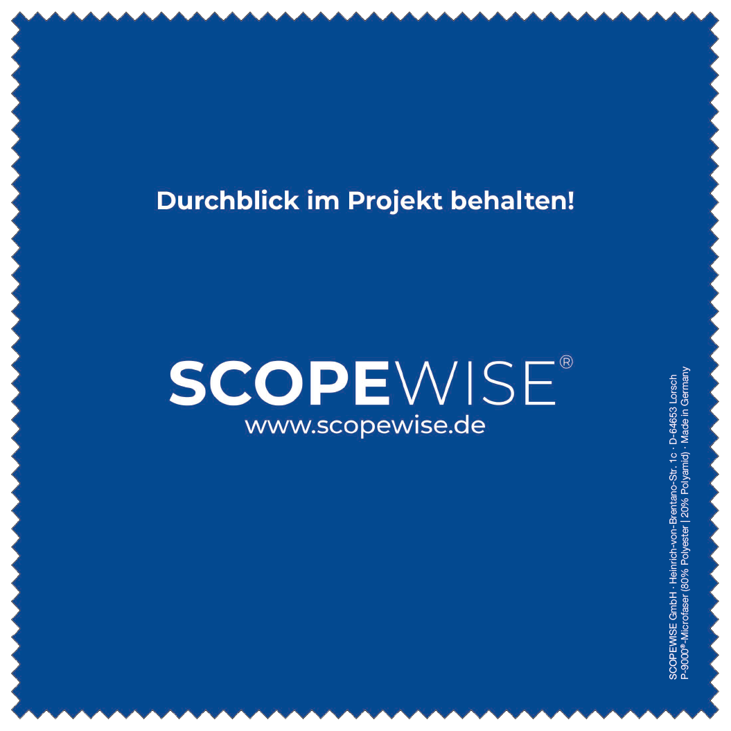 ScopeWise – Durchblick im Projekt behalten!